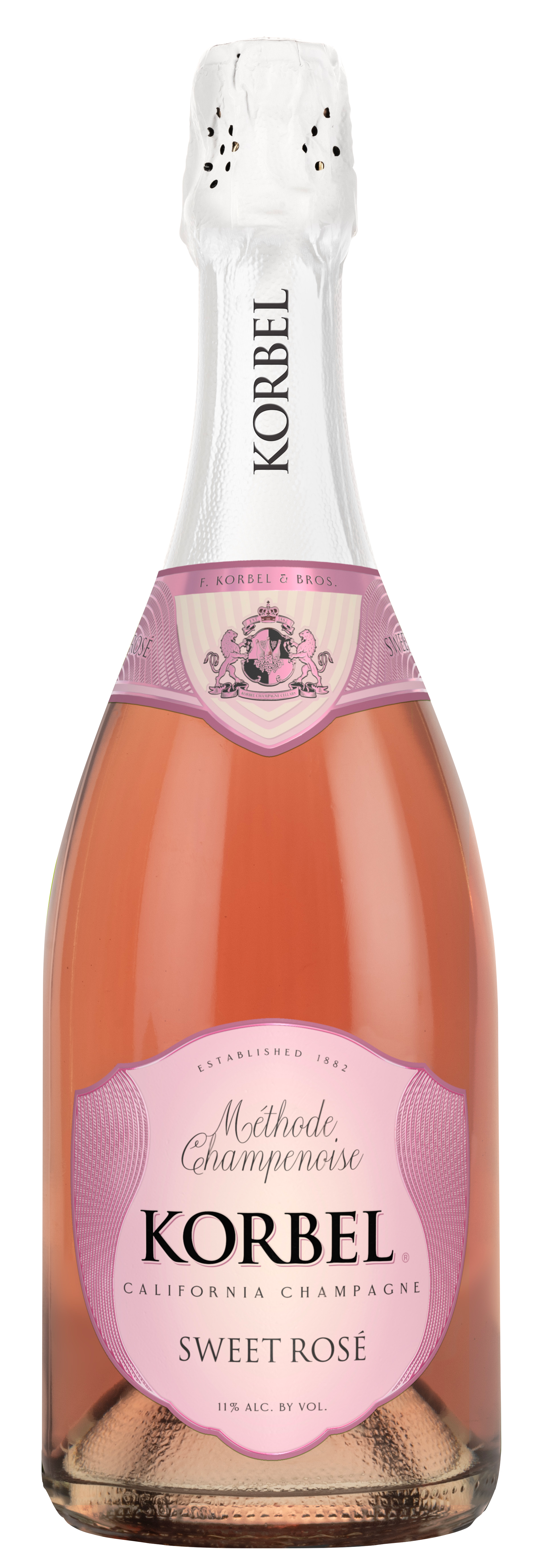 Sweet Rosé | Korbel California Champagne