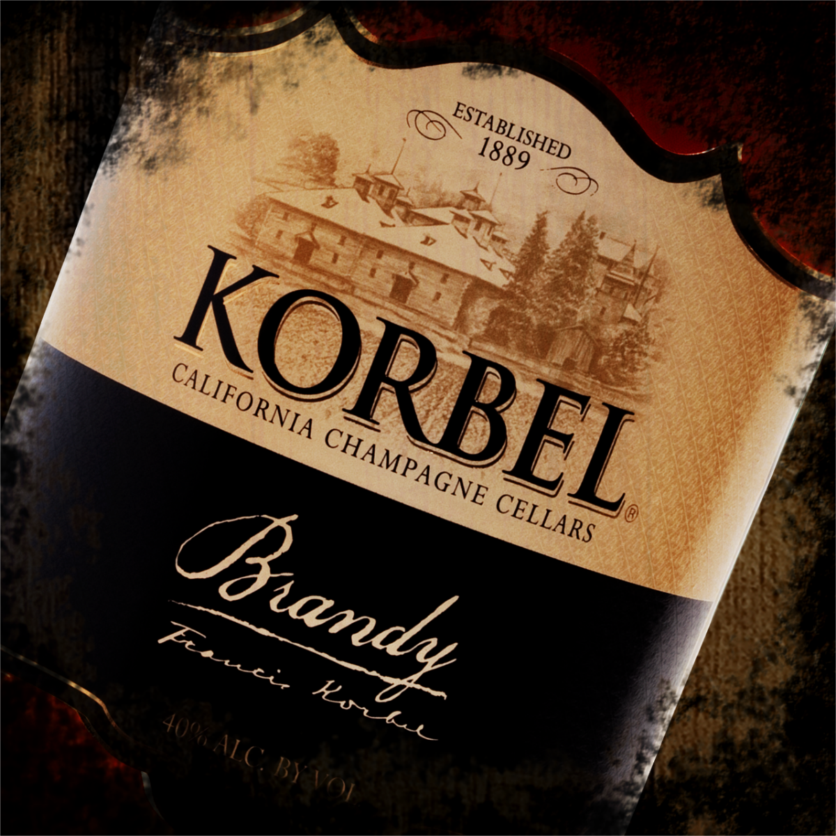 Brandy  Korbel California Champagne